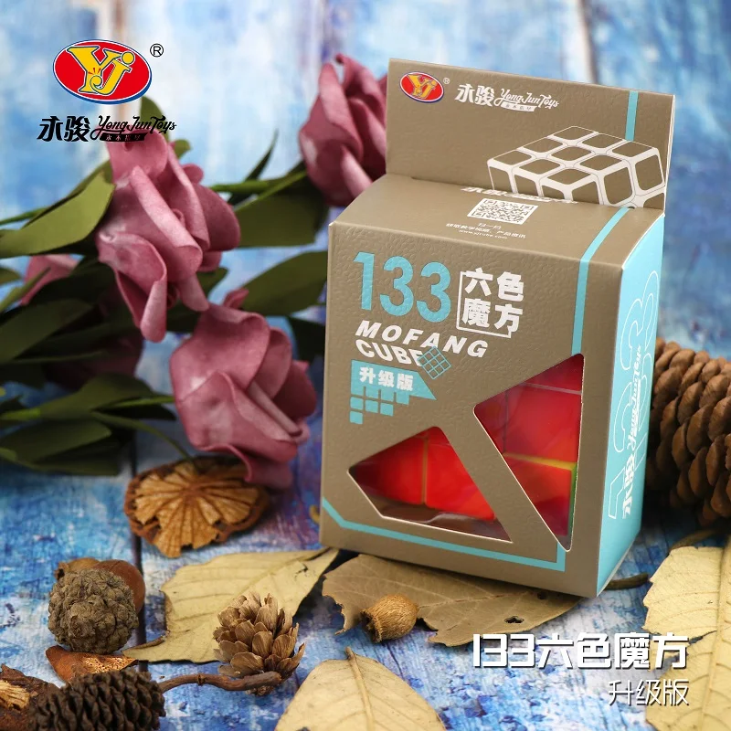 Головоломка Yongjun 133 Cubo Magic 1x3x3 головоломка без наклеек шесть цветов твист 3x3x1