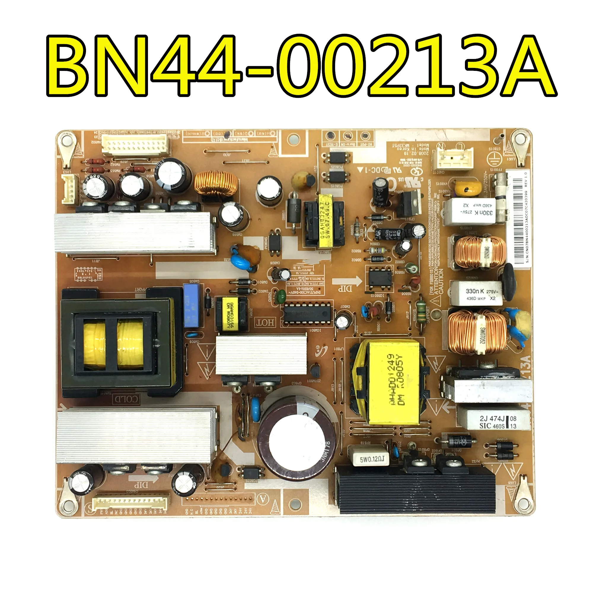 Оригинальный 100% тест для samgsung BN44 00213A MK32P5T LA32A550P1F LA32A550P1R плата питания|Пульты ДУ| |