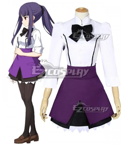 

Fate Grand Order Kara no Kyoukai Asagami Fujino Skirt Suit Girls Halloween Party Daily Uniform Dress Cosplay Costume E001