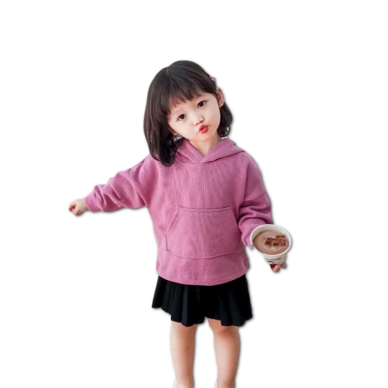 Пальто для малышей Одежда маленьких мальчиков и девочек Толстовка с капюшоном