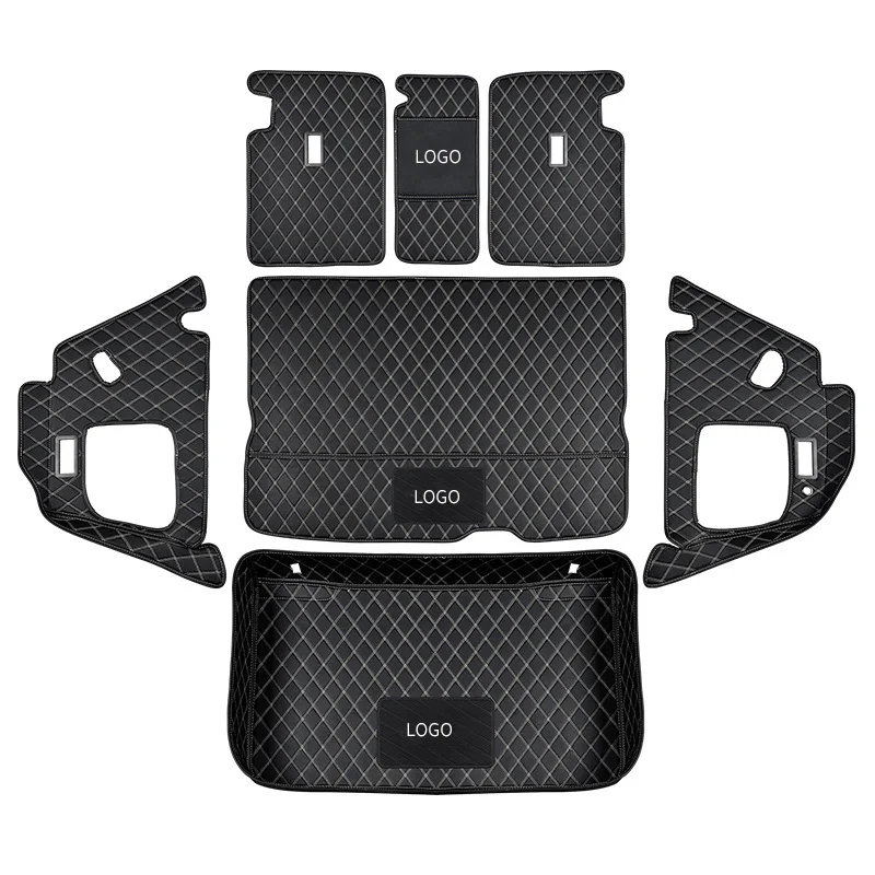 Коврик для багажника автомобиля BMW MINI ONE Cooper R56 R55 F54 F55 F56F60 R60 кожаный коврик