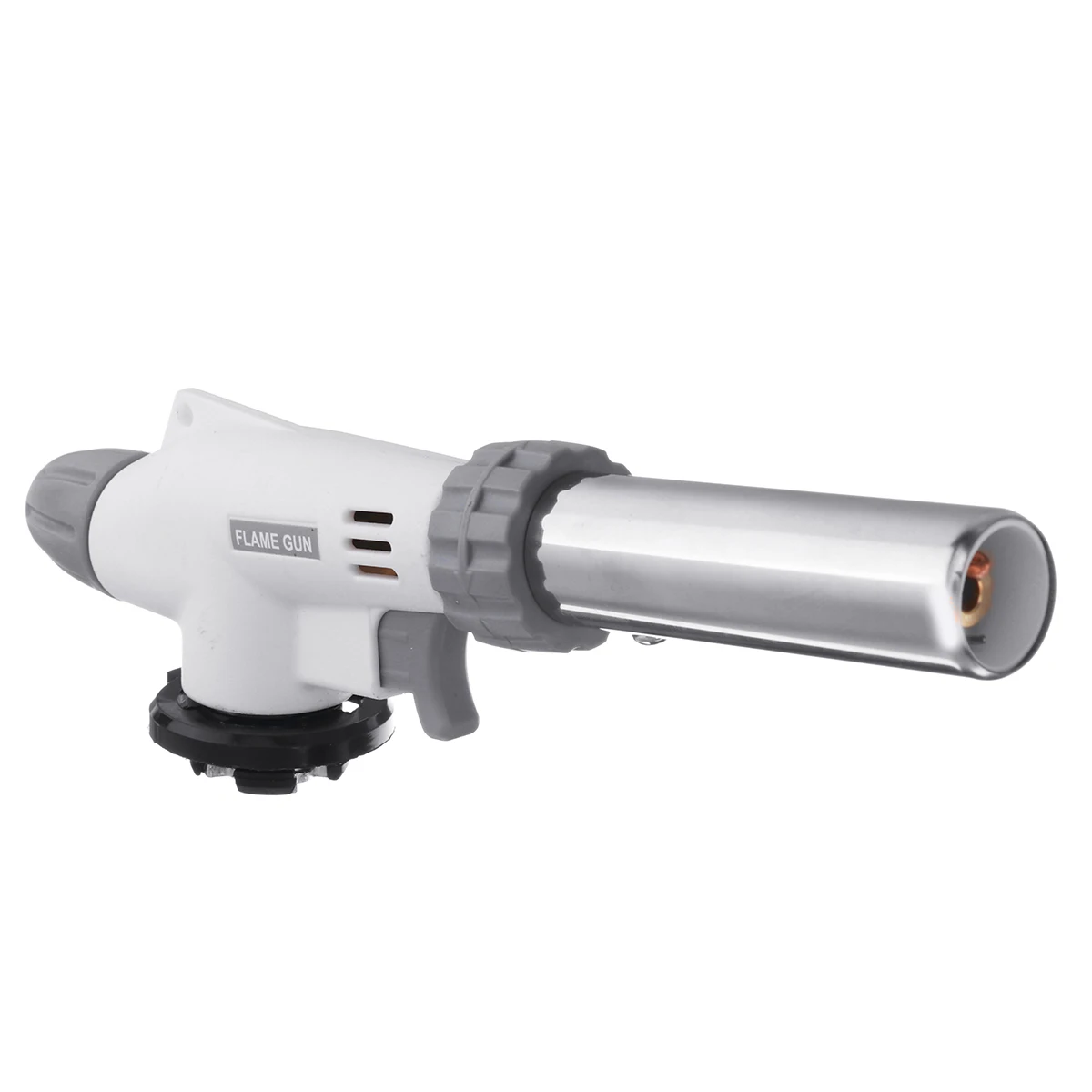 

Metal Flame Gas Torch Cooking AutoIgnition Butane Gas Welding Burner Workshop Heating Welding Gas Torches Home BBQ Flame Lighter