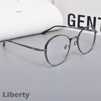 gm glasses titanium alloy round women men optical eyeglasses frame gentle liberty prescription men women reading glasses