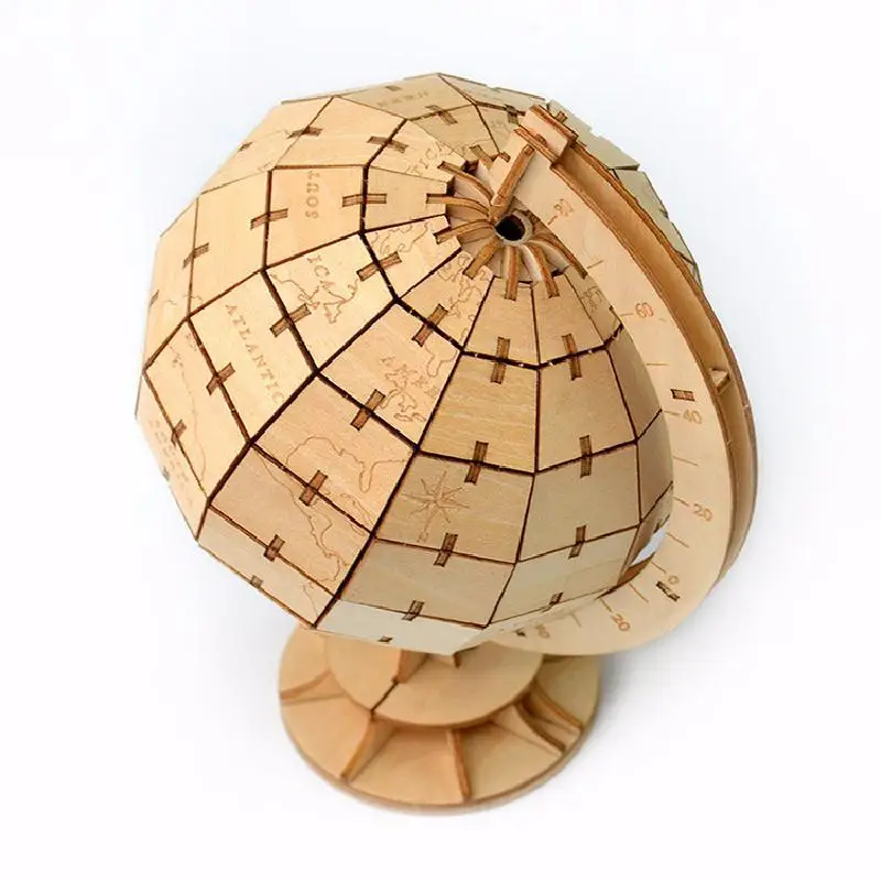Деревянный шар игрушка 3d твердый пазл Детская мудрость сделай сам подарки для