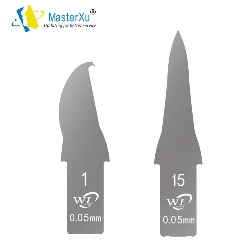 Набор лезвий MasterXu WL 15 в 1 0 05 06 мм тонкая материнская плата BGA IC нож для ремонта