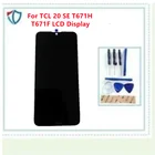 100% протестированный рабочий сенсорный экран с цифровым преобразователем в сборе для TCL 20 SE T671H T671F стеклянный телефон Panta