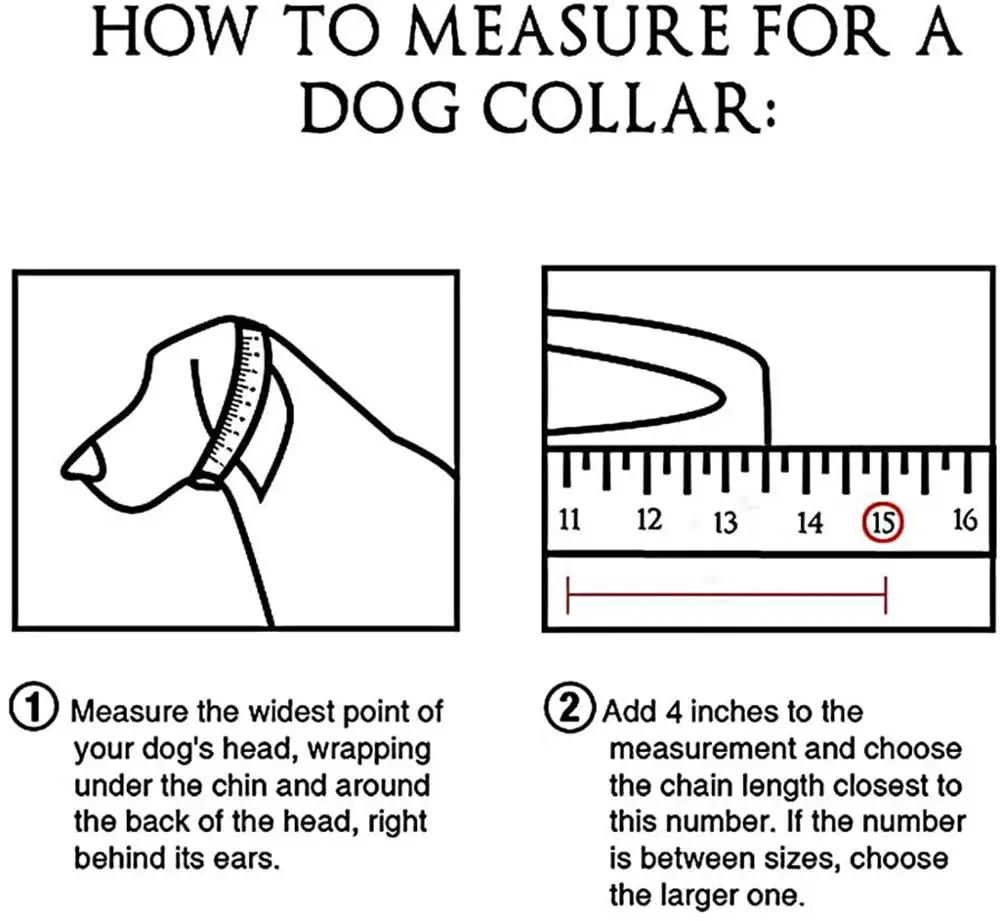 Собачий ошейник с цепью поводок для домашних питомцев ожерелье из нержавеющей