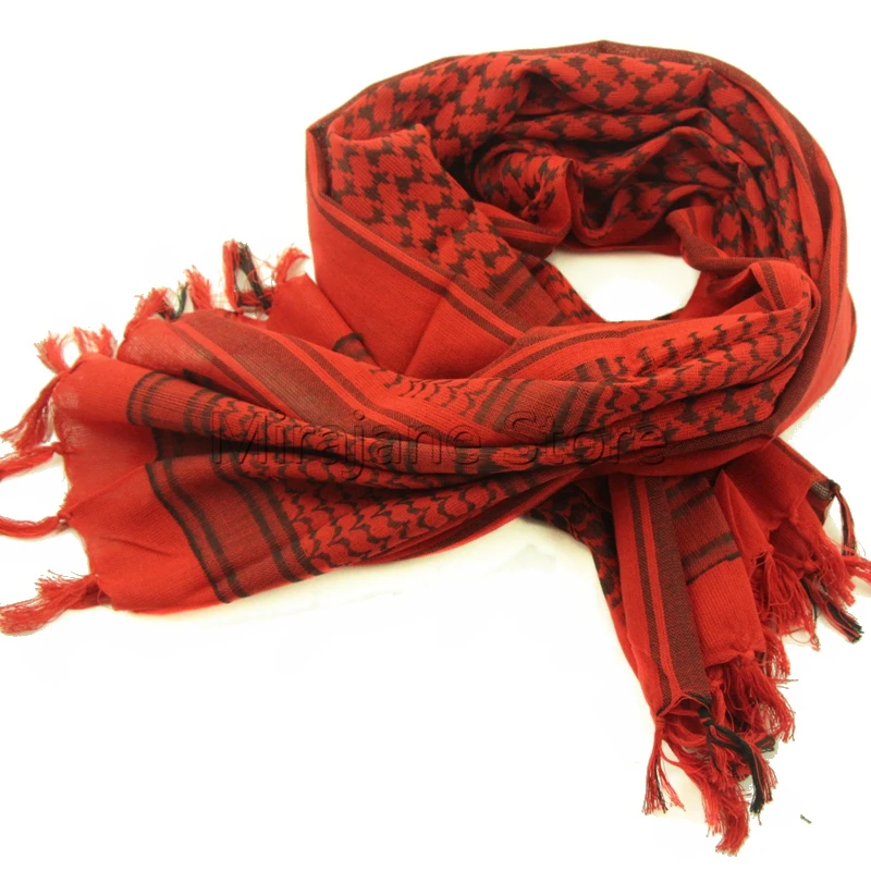 7 цветов мусульманские шарфы Shemagh армейский военный тактический шарф в арабском