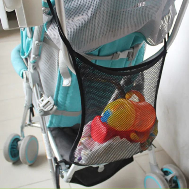 

30*30cm Universal Baby Accessories Storage Bag Multifunction Baby Stroller Hanging Net Storage Bag Baby Stroller Accessories