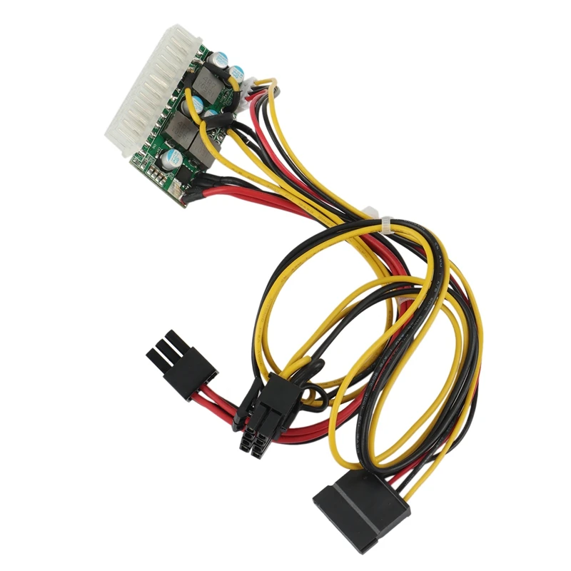 PCI-E 6-контактный Штекерный выход постоянного тока 12 В 300 Вт Φ 24Pin PICO ATX