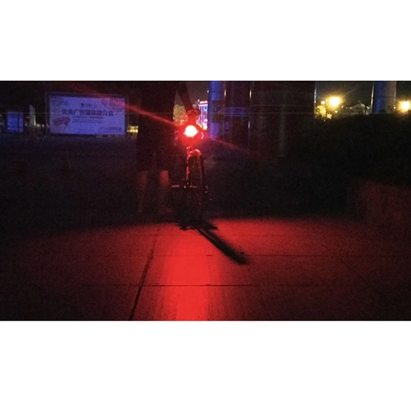 

Night Riding Mountain Bike Tail Light Cycling Warning Rear Lights USB Charging