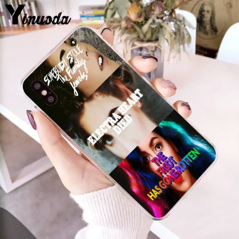 

Yinuoda Marina And The Diamonds Herat Phone Case funda coque for iPhone 12 8 7 6 X XS MAX 6S Plus XR 11 12 pro max 5 5S SE cover