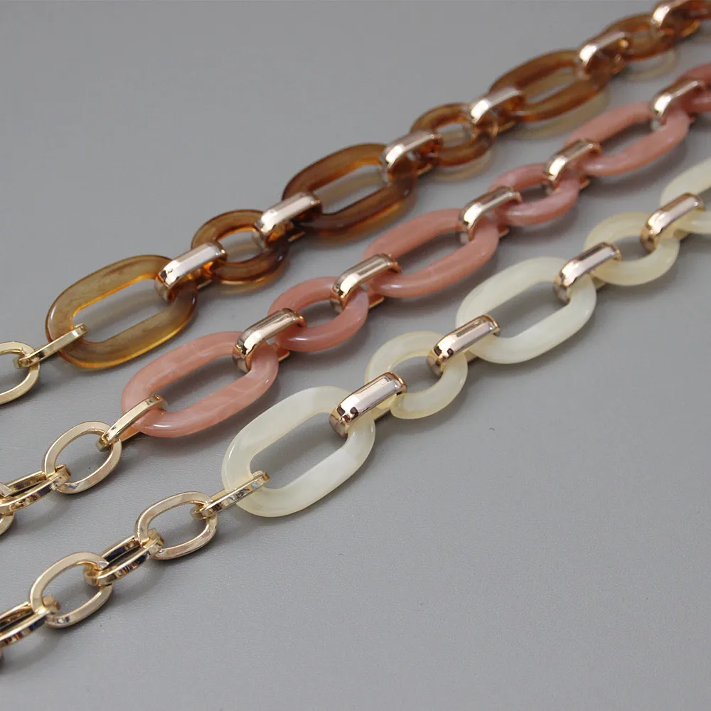 Маленькая акриловая сумка на цепочке 43 см винтажная портативная вечерняя