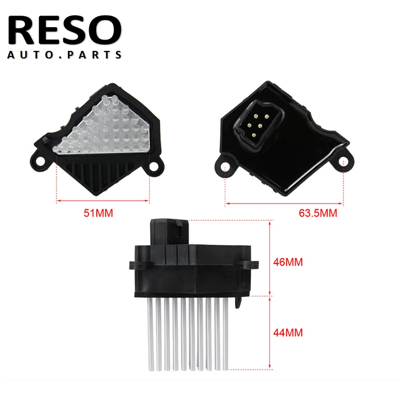 RESO Воздуходувка двигатель резистор заключительный этап блок для BMW 3 5 X3 X5 серии M3