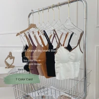 womens cotton underwear tube tops sexy solid color top fashion sports comfort tank up female suspender top sexy lingerie