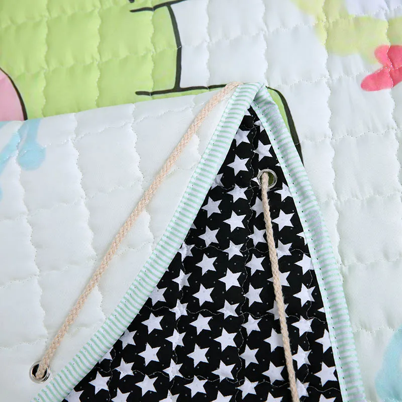 Мультфильм животных лиса кролик сова детские игровые коврики ползающий ребенок