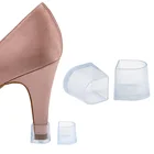 Защита для каблука USHINE, Нескользящие чехлы на силиконовом каблуке, для бальных танцев, латиноамериканская Свадебная обувь, 2 пары