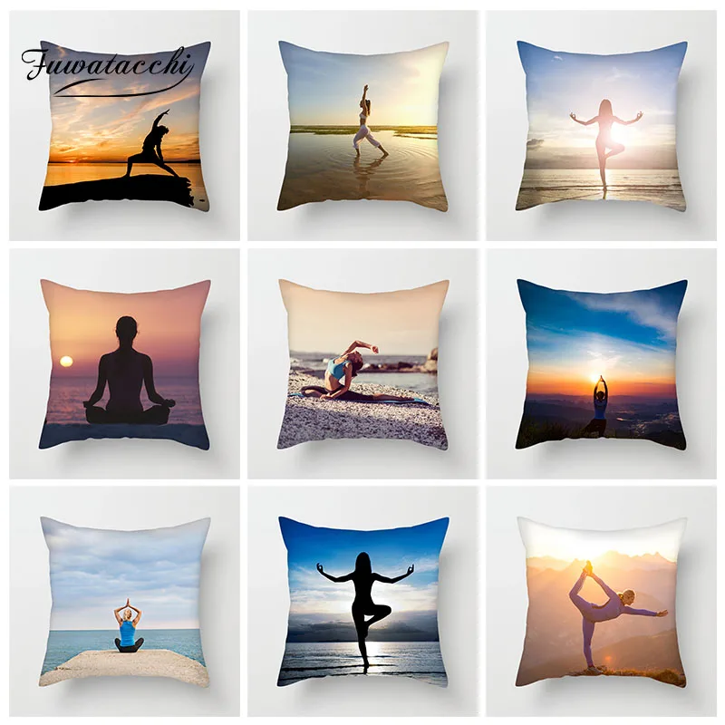 Спортивные чехлы на подушку Fuwatacchi наволочки для украшения дома дивана кресла