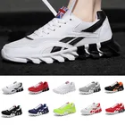 Кроссовки мужские легкие износостойкие, повседневная прогулочная обувь, дышащие сетчатые, на шнуровке, большие размеры 48