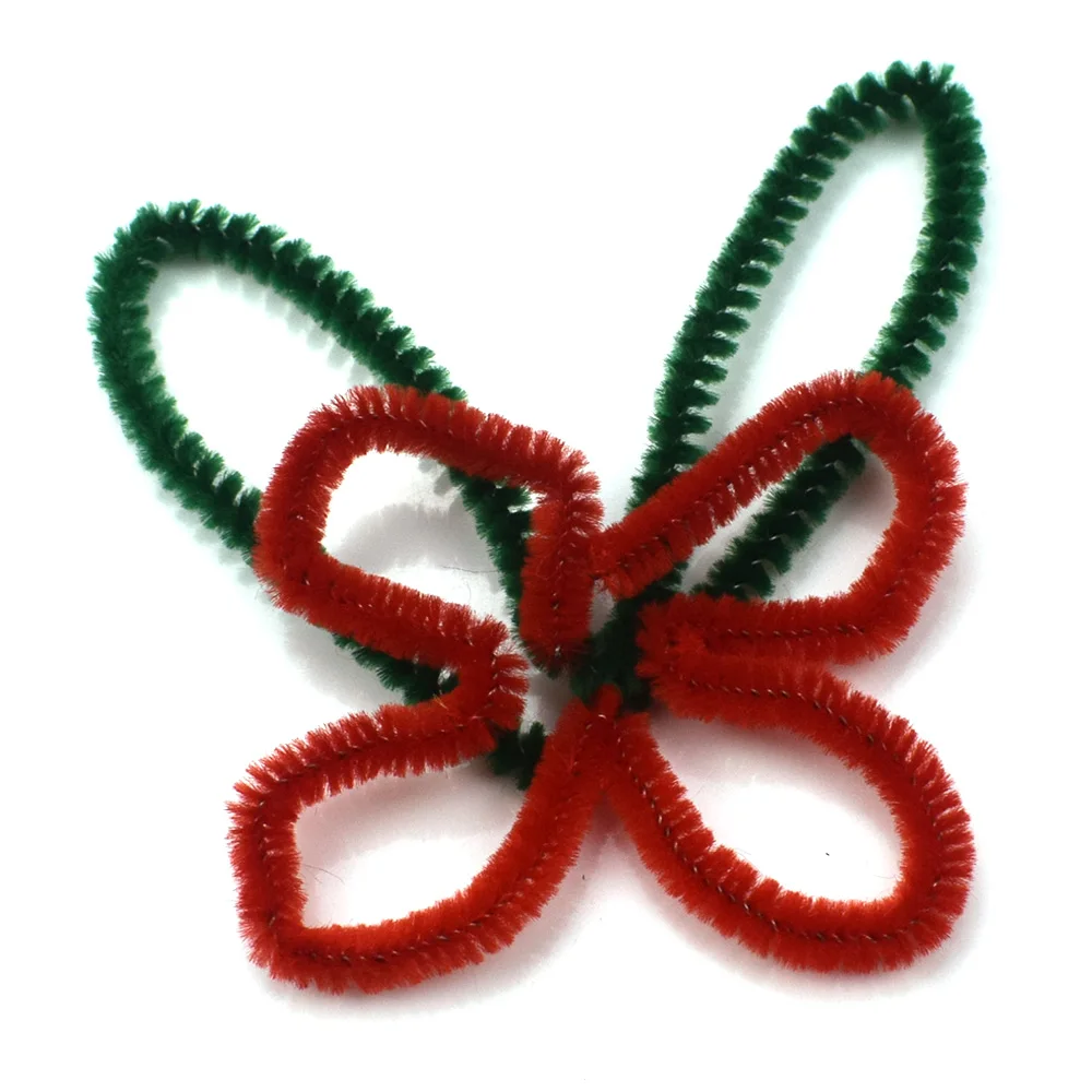 100 шт. блестящий топ корень для волос кривая палка детский сад ручная работа