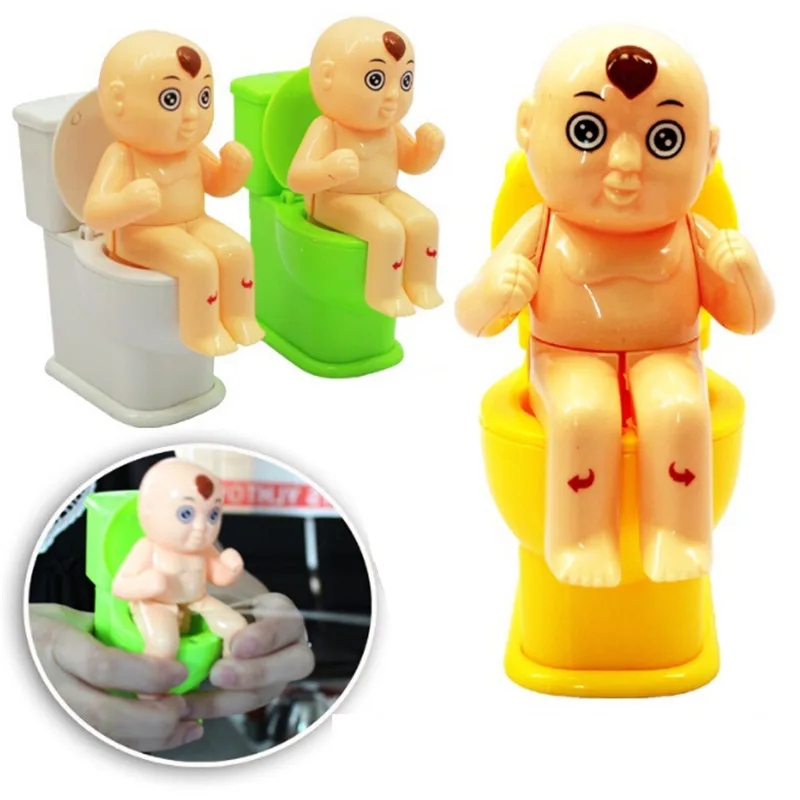 

Tricky Toilet Seat Whole Person Funny Spoof Vent Creative Joke Toys Explosive Tricky Toilet Toys Boy