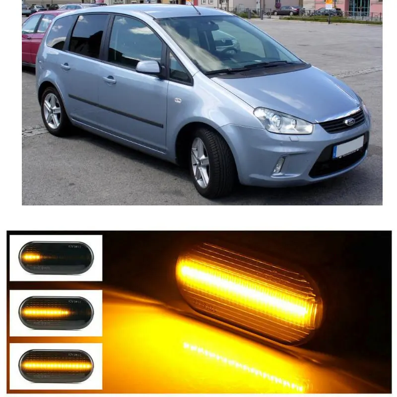 

Side Marker turn signal Light For Ford C-Max 2007.02~ CANBUS plug and play