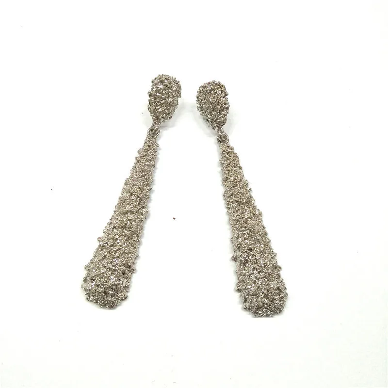 Серьги-гвоздики преувеличенные тяжелые металлические серьги-гвоздики в форме