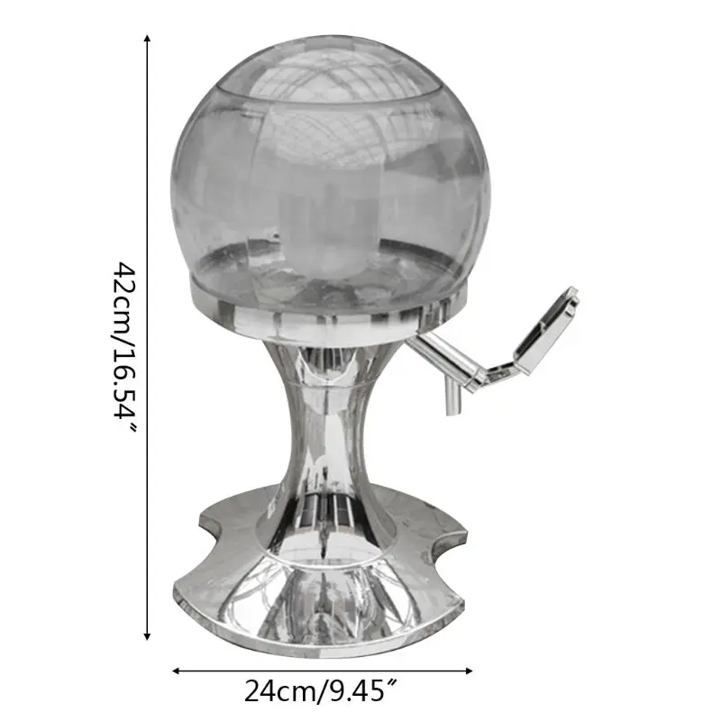 

Portable Ice Core Ball Shape Beverage Dispenser Practical Container Durable Stainless Steel Cold Draft Beer Tower Pourer