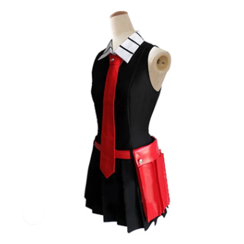 Костюм для косплея аниме Kurome Akame ga KILL черная Униформа без рукавов женское платье |