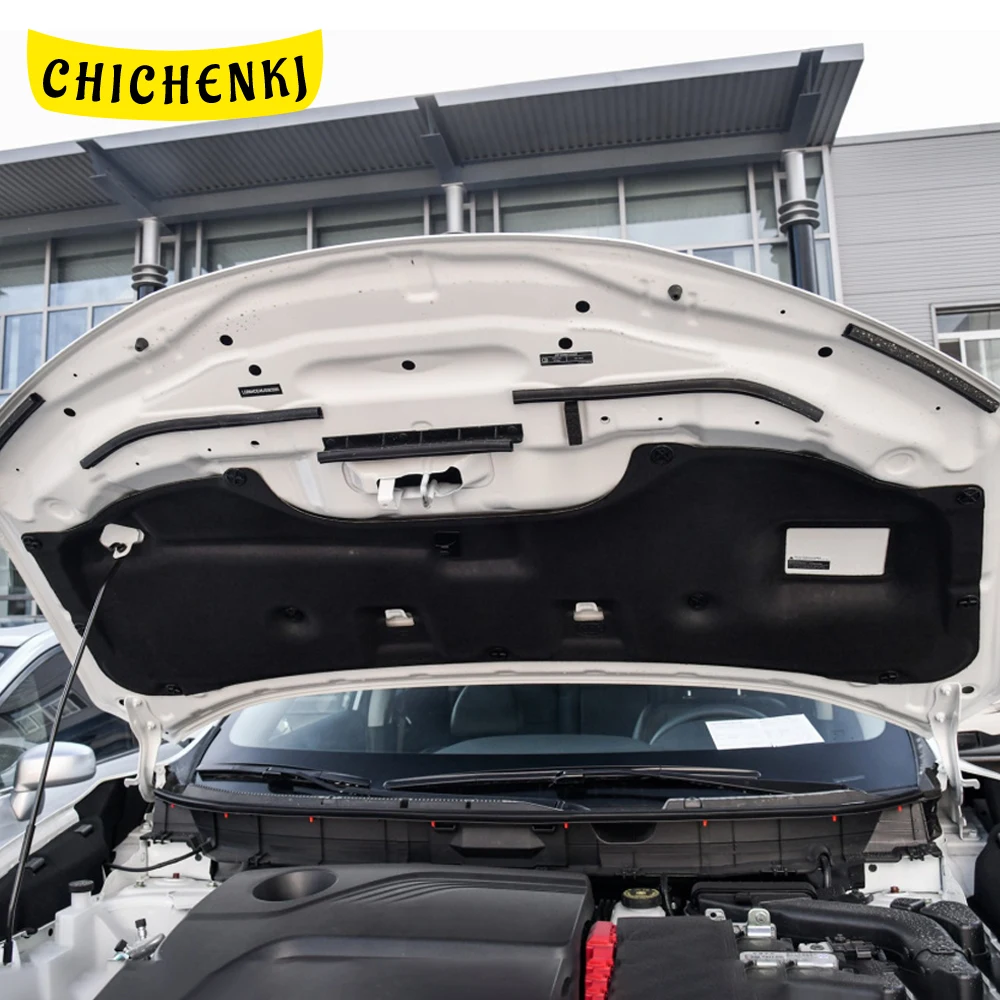 

For Nissan X-Trail T32 2014-2020 Car Heat Sound Insulation Cotton Front Hood Engine Firewall Mat Pad Noise Deadener Accessories