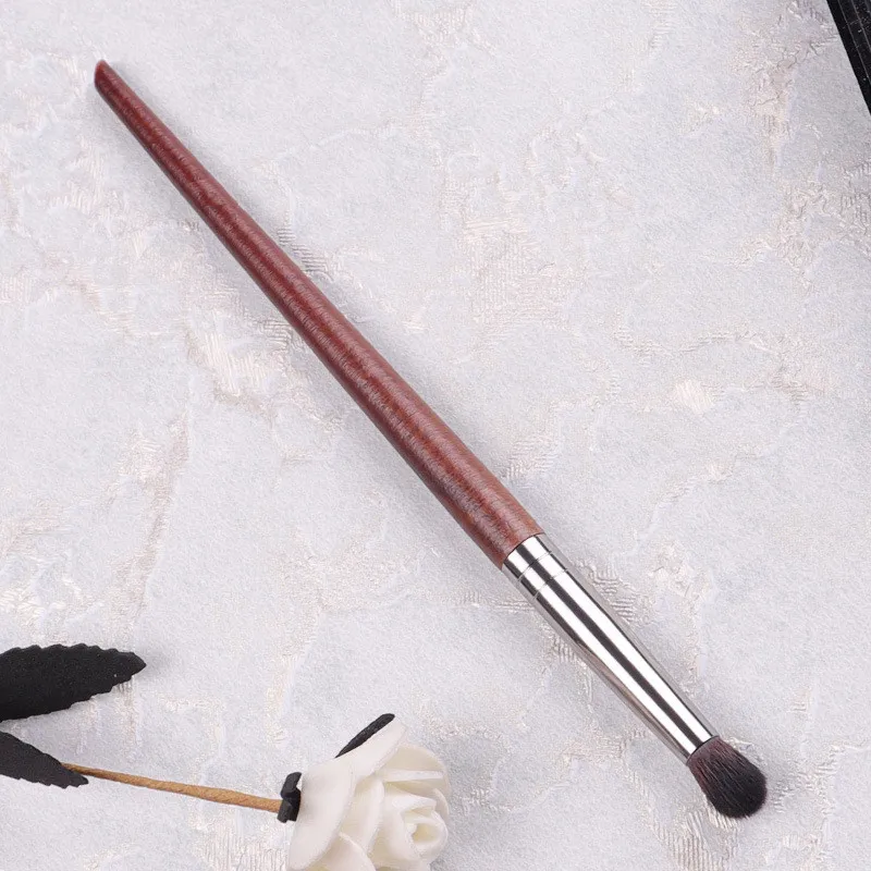 1 шт. природные деревянной ручкой из козьей шерсти тени для век Профессиональные