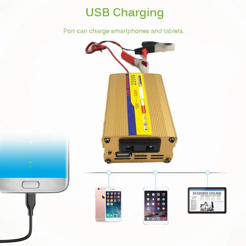 Solar Power System Kit 10/40/60A Controller Panel Battery Charger 220W Inverter USB Kits Complete Home Grid Camping | Обустройство
