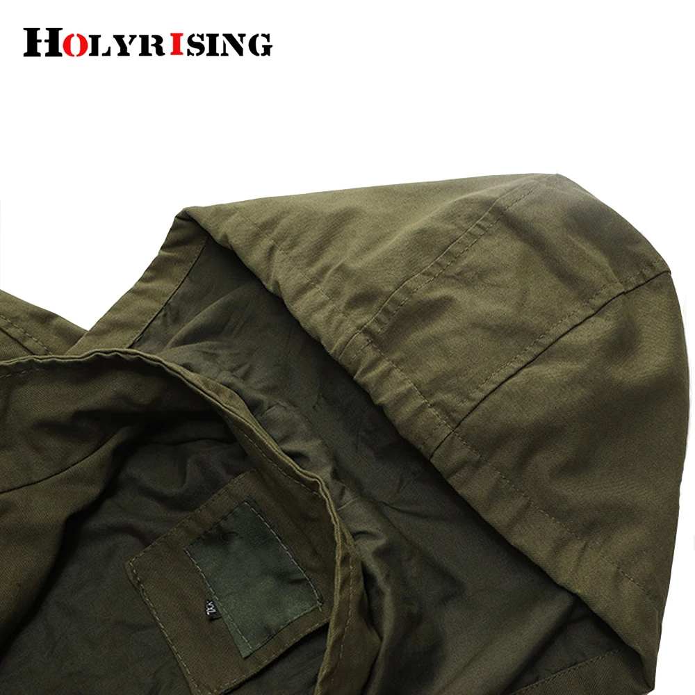 2020 Plus Size Military Jacket Men Hooded100% Cotton Pilot Coat Army Men's Bomber Jackets Cargo Flight Male 6XL | Мужская одежда