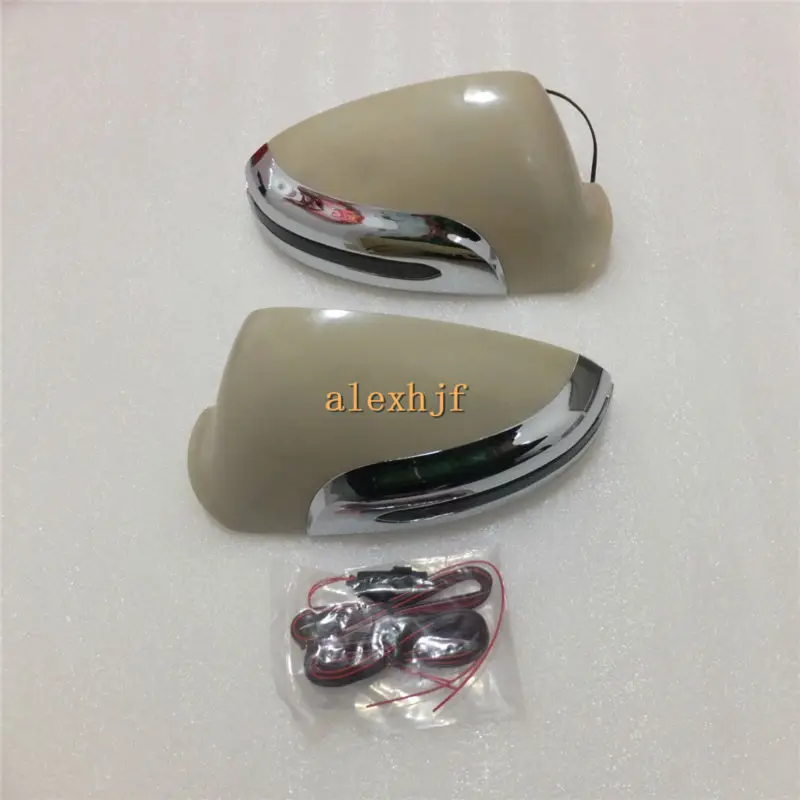 Светодиодные зеркала заднего вида с крышкой желтый светодиодный указатель