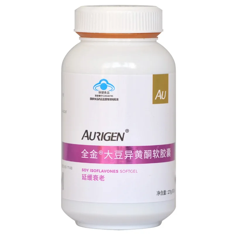 

All Gold R Soft Capsule of Soybean Isoflavone 0.3g/grain * 90 Grain Identical with Pharmacy 24 Months Cfda