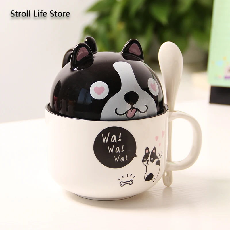 Креативная Милая керамическая чашка для девочек большая емкость кружка с