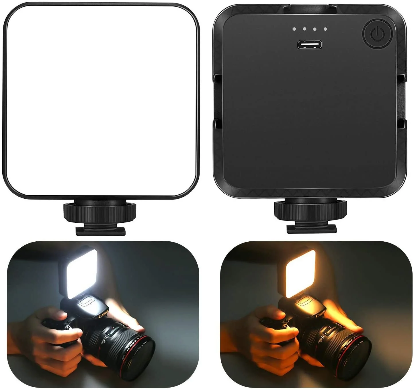 

Светодиодный видеорегистратор с подсветкой можно заряжать с помощью более мягсветильник, подходит для встреч с фотографиями и мини-фотогр...