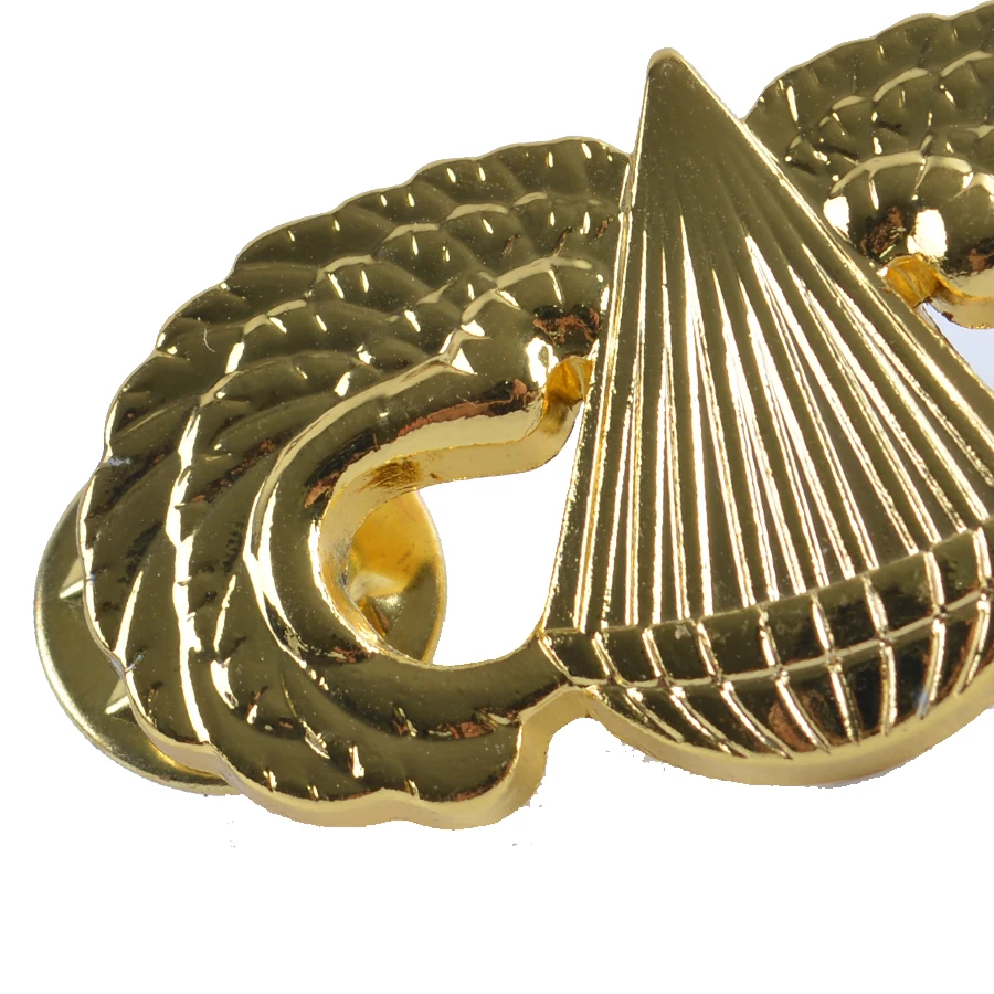 Металлический значок с парашютной квалификацией ВВС США брошка на