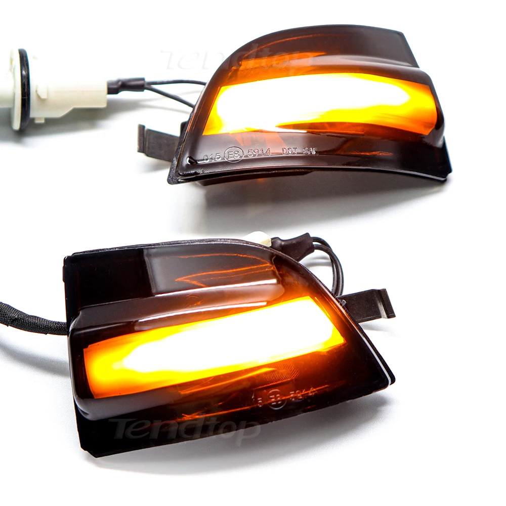

Smoked For Ford S-Max 2007-2014 Kuga C394 08-2012 C-MAX Dynamic LED Turn Signal Light Side Wing Mirror Indicator