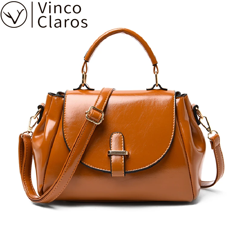 

Vintage Leather Shoulder Bag Female Luxury Handbags Women Bags Designer Crossbody Bags for Women 2020 Ladies Hand Bags Designer