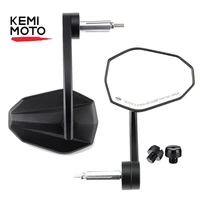 motorcycle rearview mirrors universal bar end mirror for yamaha mt07 mt09 mt10 r1 r3 tmax 530 500 xv125 atv for monster 821 gsr