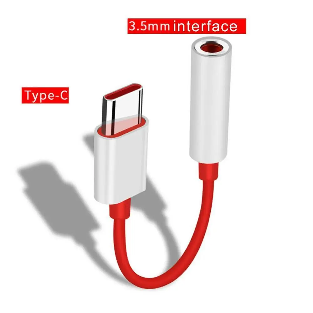 Переходник для наушников Oneplus 7 Pro 6T USB Тип C на 3 5 мм Aux аудио One Plus 1 + музыкальный