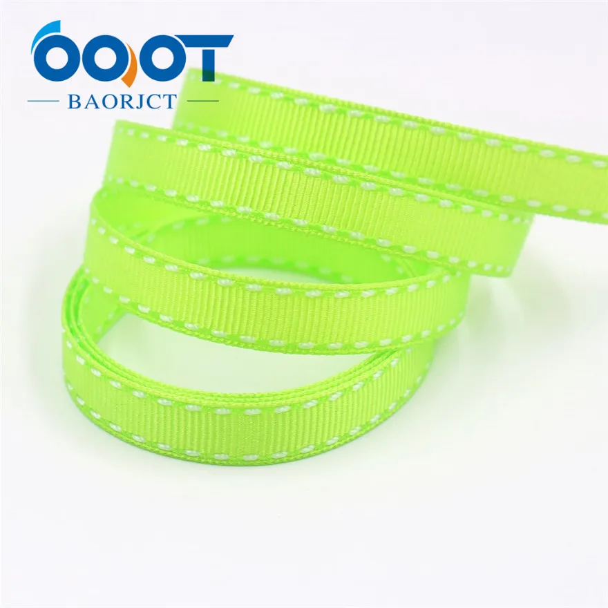 I-19807-1828 OOOT BAORJCT, 10 мм 20 ярдов, I-19807-1813, твердые цветные ленты тепловой передачи печатных grosgrain, DIY Одежда материалы ручной работы - Color: I-19807-1828