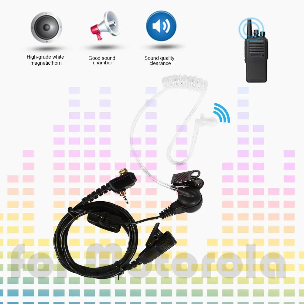 2 5 мм гарнитура микрофон наушник PTT для Motorola MTH800 MTH850 MTP850 MTS850 подходит walkie talkie MTH600