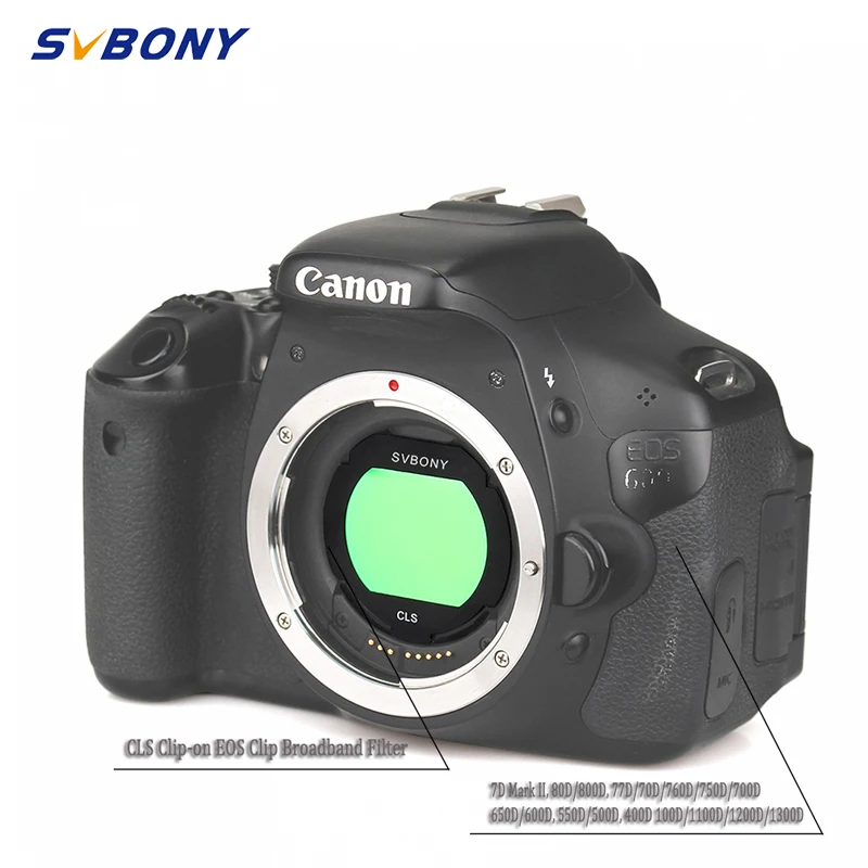 SVBONY Telescope Filter CLS EOS-C Clip-on Filter Compatible 