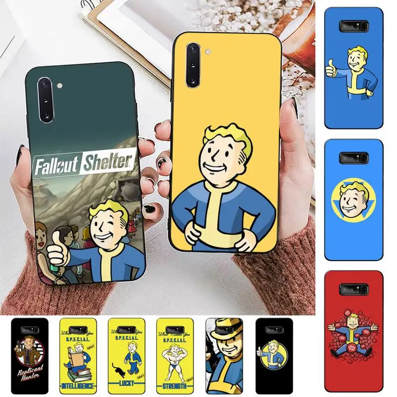 

TOPLBPCS Fallout Shelter Game Phone Case for Samsung Note 5 7 8 9 10 20 pro plus lite ultra A21 12 72