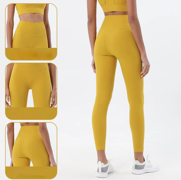 Женские Леггинсы для йоги высокоэластичные леггинсы спортзала женская одежда