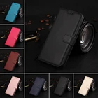 Кожаный чехол-бумажник с откидной крышкой для Xiaomi Redmi Note 10 9 8 7 6 5 Pro 4X 9T 8T 9A 9C 8A 7A 6A Poco M3 X3 NFC, защитный чехол с подставкой