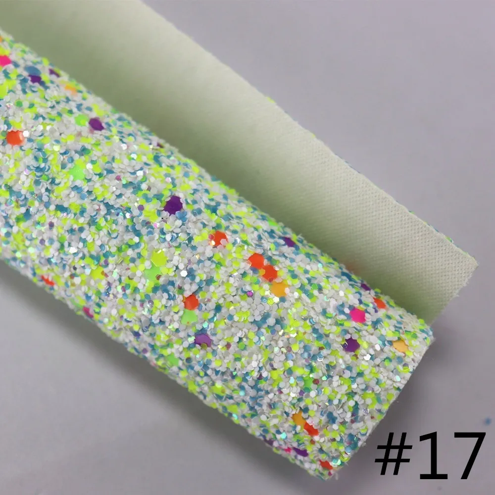 30 см x 134 в рулоне Очаровательная полировка Трехцветная крупная блестящая ткань