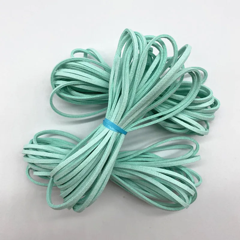 Плетеный шнур из искусственной замши 5 ярдов/3 мм | Дом и сад